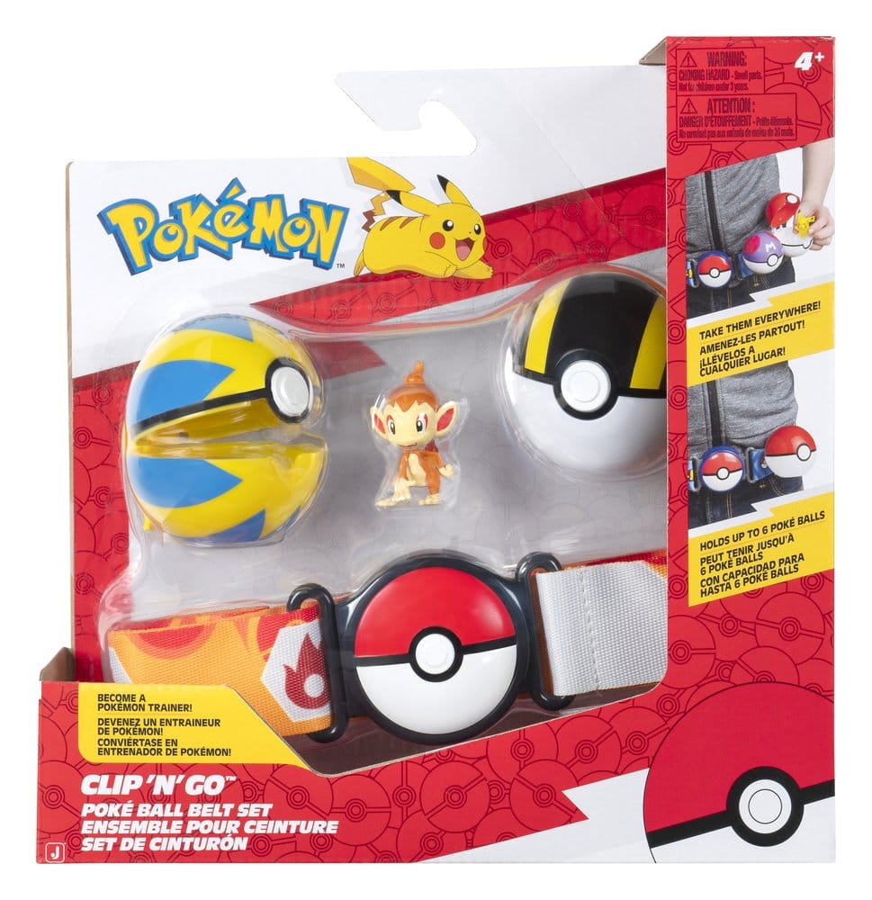 Pokémon Clip 'n' Go Gürtel-Set ver. 19 Sortiment (4) Image 18