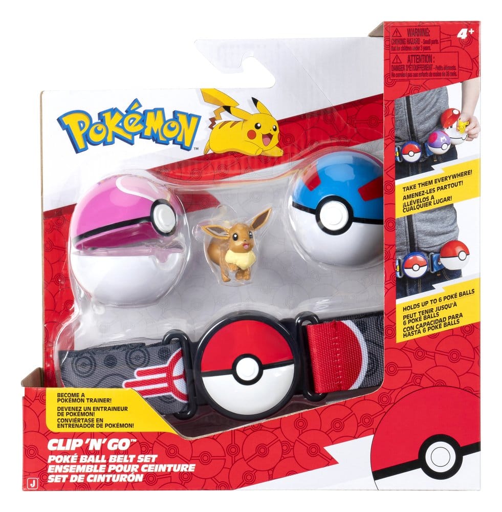 Pokémon Clip 'n' Go Gürtel-Set ver. 19 Sortiment (4) Image 21