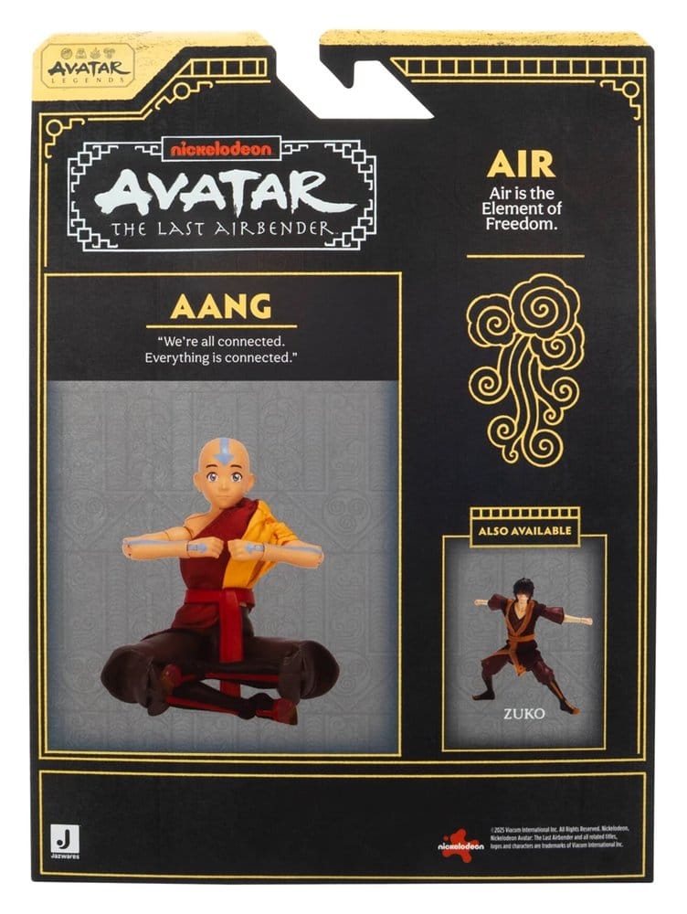 Avatar – Der Herr der Elemente Classic Actionfigur Aang (B3) 17 cm Image 2