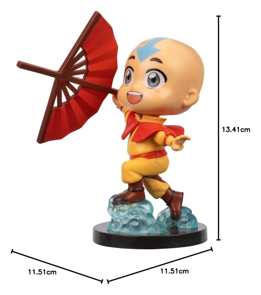 Avatar – Der Herr der Elemente Kawaii Minifigur Aang (Book 2) 10 cm Image 4
