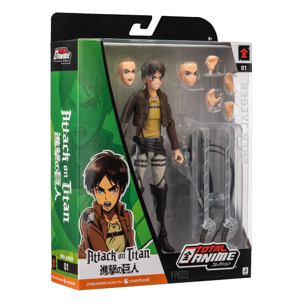 Attack on Titan Total Anime Actionfigur Eren Jaeger 17 cm Image 2