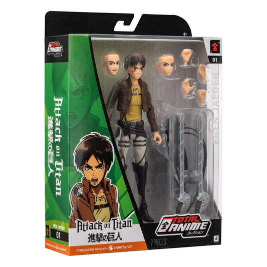 Attack on Titan Total Anime Actionfigur Eren Jaeger 17 cm Image 2
