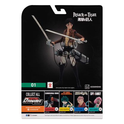 Attack on Titan Total Anime Actionfigur Eren Jaeger 17 cm Image 3