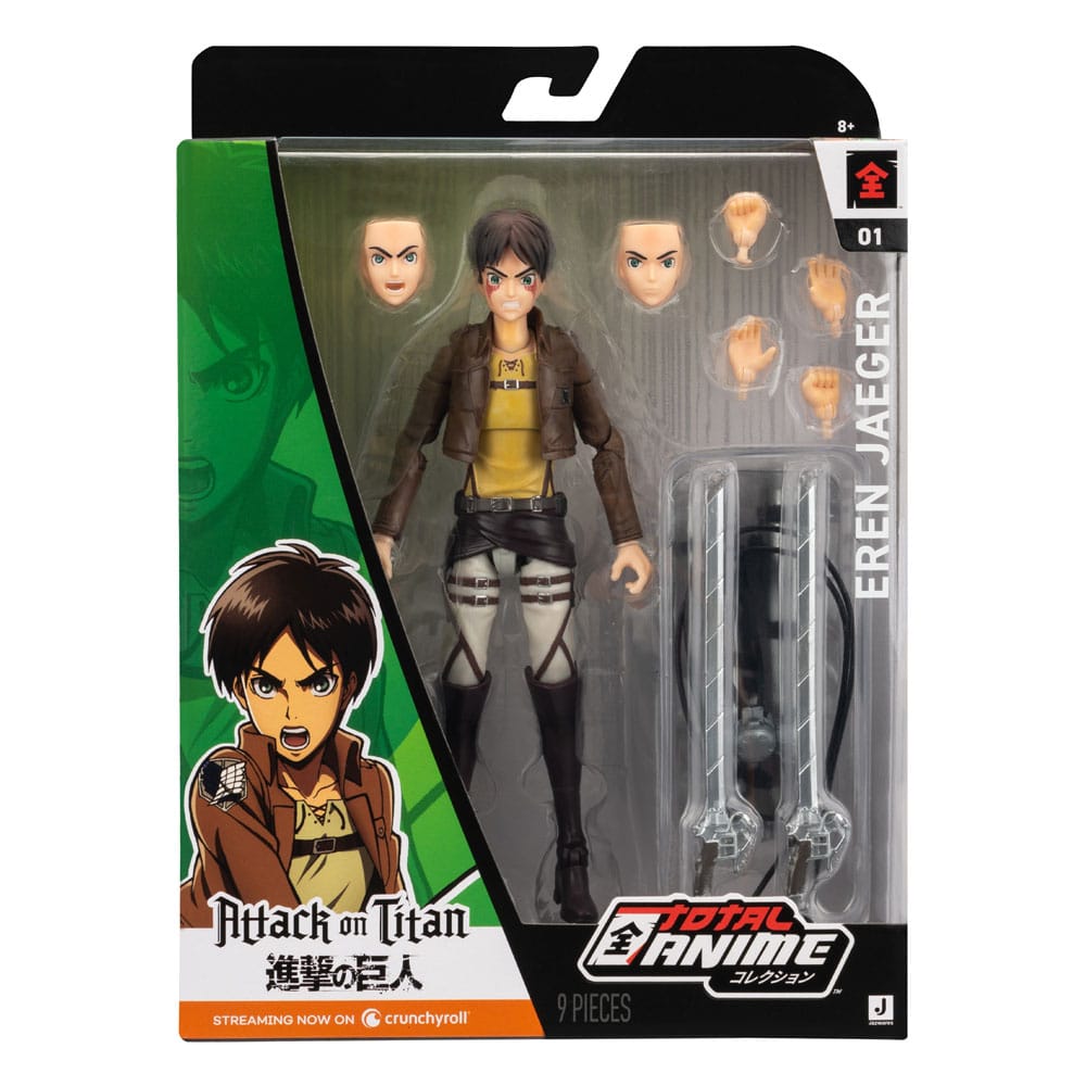 Attack on Titan Total Anime Actionfigur Eren Jaeger 17 cm Image 4
