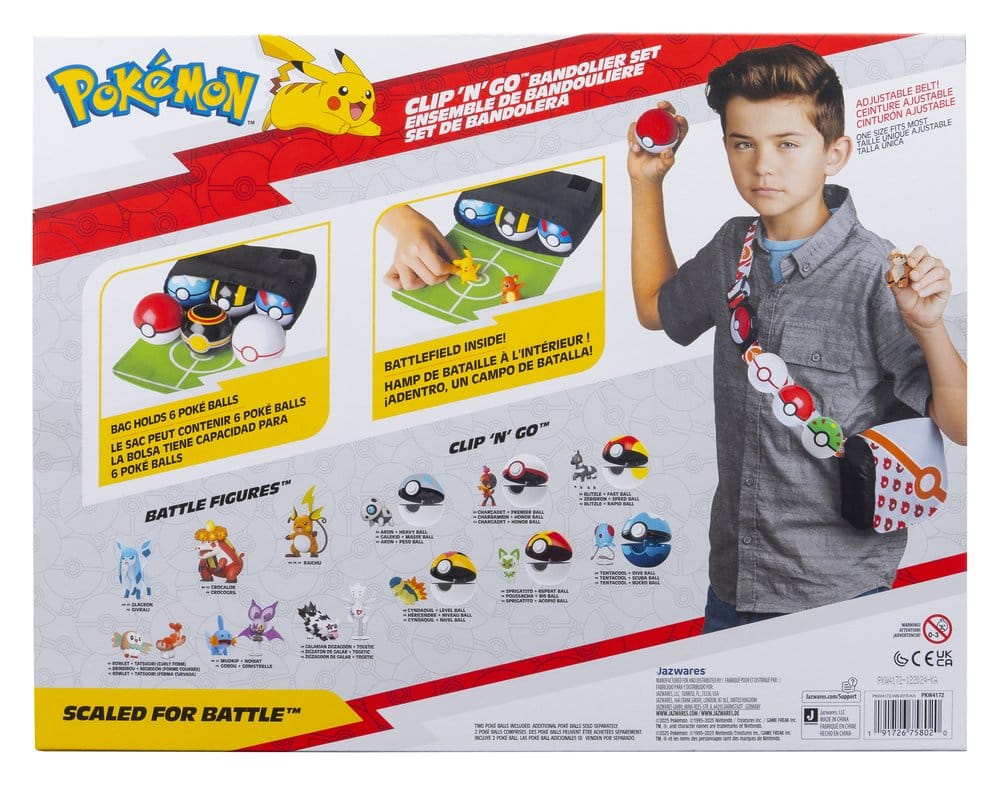 Pokémon Clip 'n' Go Patronengurt-Set ver. 6 Sortiment (4) Image 11