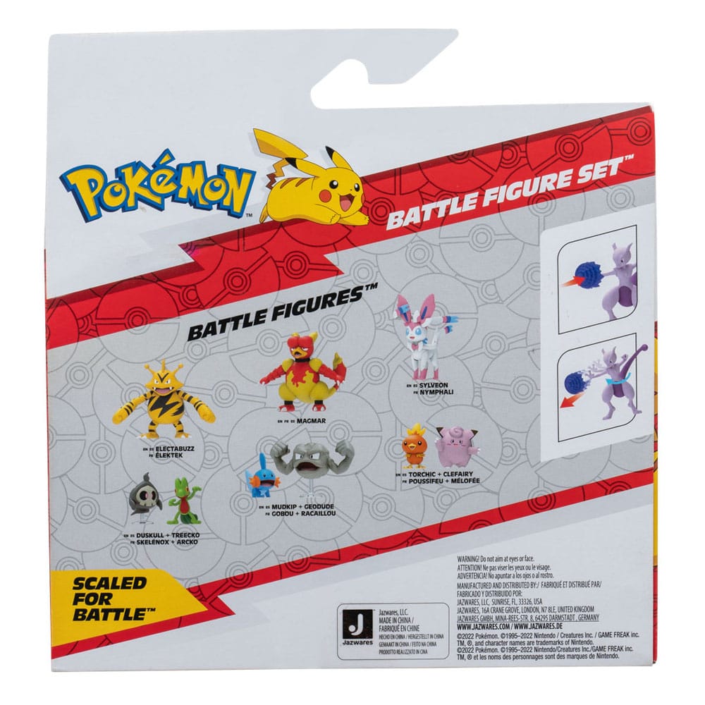 Pokémon Figuren 2er-Pack Mewtwo 10 cm & Mew 5 cm Image 2