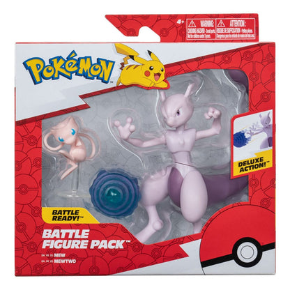 Pokémon Figuren 2er-Pack Mewtwo 10 cm & Mew 5 cm Image 3