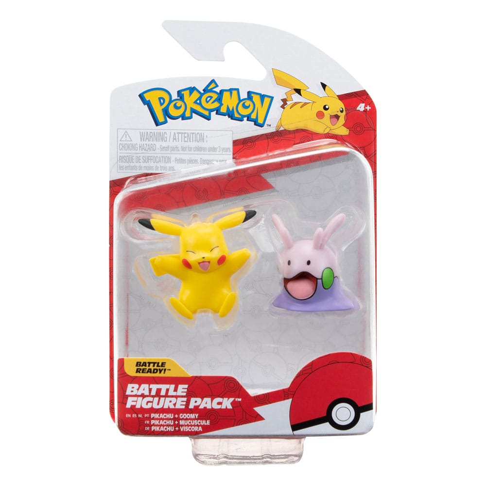 Pokémon Battle Figure Pack Minifiguren 2er-Pack Pikachu & Viscora 5 cm Image