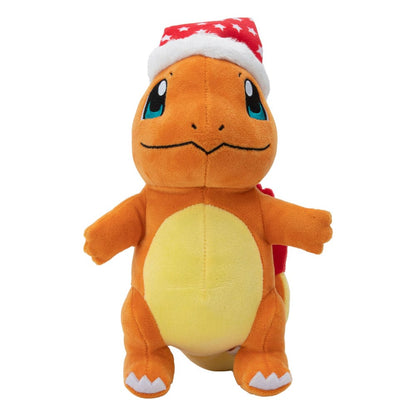 Pokémon Plüschfigur Winter Glumanda mit Weihnachtsmütze 20 cm Image 5