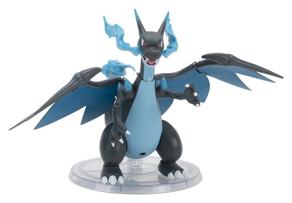 Pokémon Select Super-Articulated Figur Mega Charizard X 15 cm Image 1