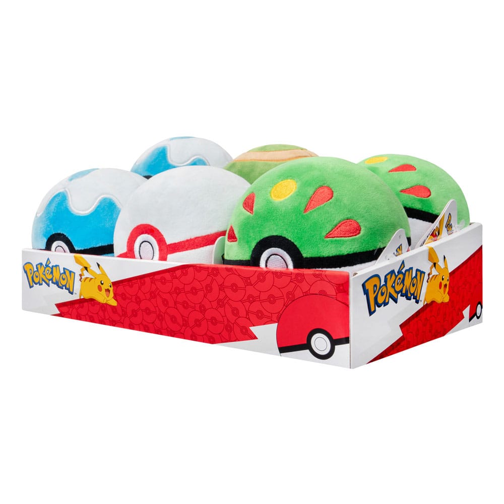 Pokémon Plüschfiguren Pokébälle 10 cm Sortiment (6) Image 6