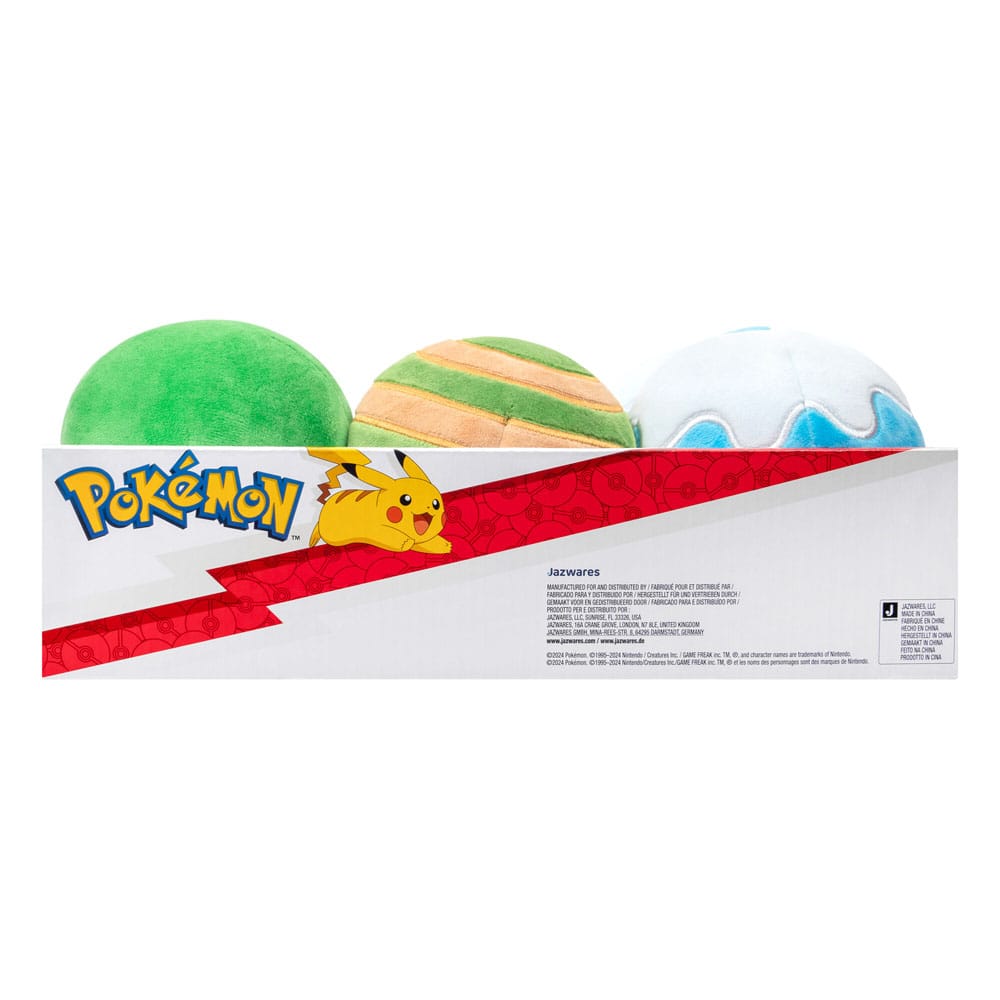 Pokémon Plüschfiguren Pokébälle 10 cm Sortiment (6) Image 8