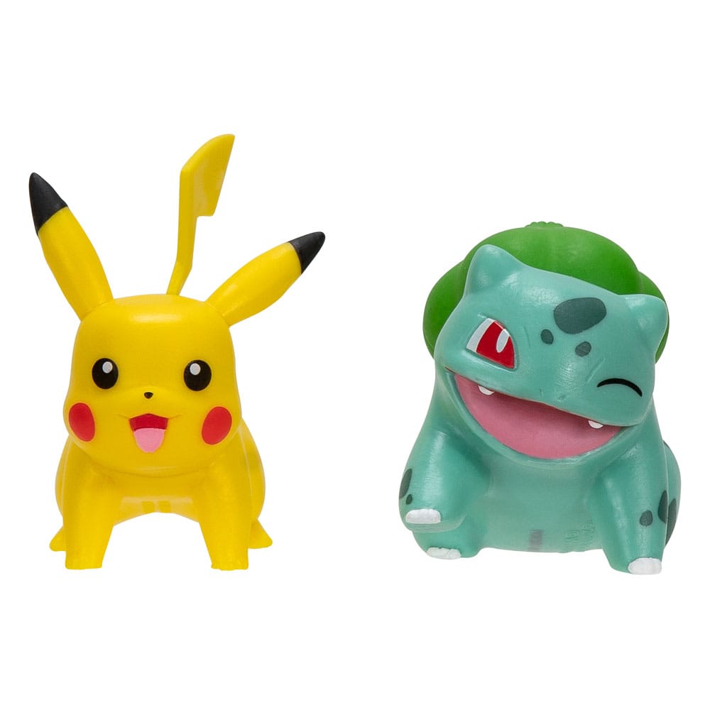 Pokémon Battle Figure First Partner Set Figuren 2er-Pack Bisasam #2, Pikachu #1 Image 1