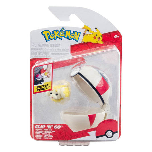 Pokémon Clip'n'Go Poké Balls Hefel & Timerball Image 2