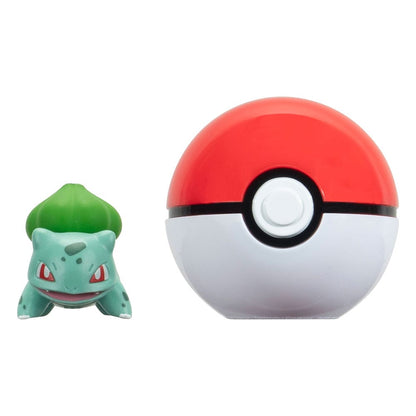 Pokémon Clip'n'Go Poké Balls Bisasam #1 & Pokéball Image 1