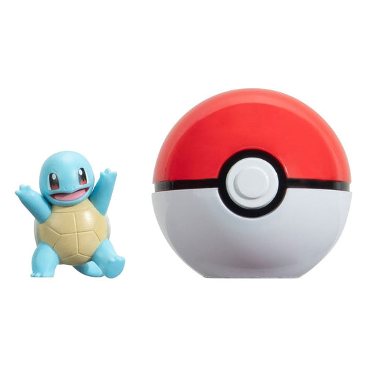 Pokémon Clip'n'Go Poké Balls Schiggy #3 & Pokéball Image 1