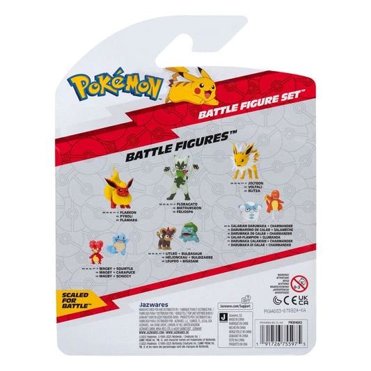 Pokémon First Partner Battle Figure Set Figuren 3er-Pack Pichu, Machollo & Snibunna Image 2