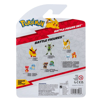 Pokémon First Partner Battle Figure Set Figuren 3er-Pack Glumanda, Unratütox & Quaputzi Image 3