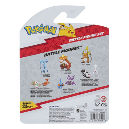 Pokémon First Partner Battle Figure Set Figuren 3er-Pack Bähmon, Plinfa & Rasaff Image 2