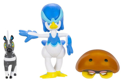 Pokémon Battle Figure Actionfiguren 3er-Pack Elezeba, Kabuto & Fuentente Image 1