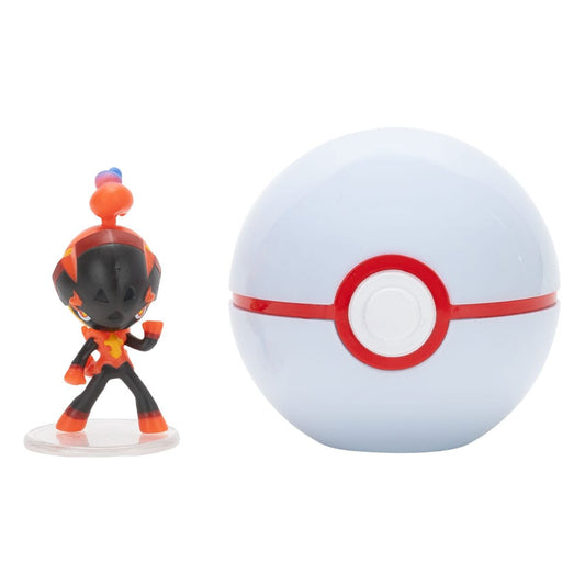 Pokémon Clip'n'Go Poké Balls Knarbon & Premierball Image 1