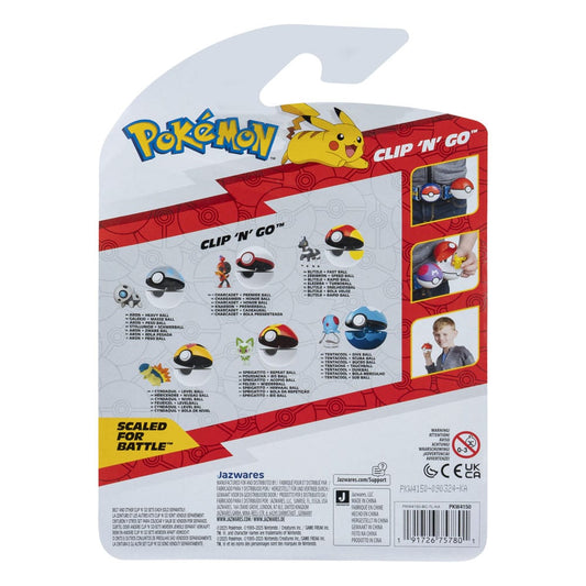 Pokémon Clip'n'Go Poké Balls Elezeba & Turboball Image 2