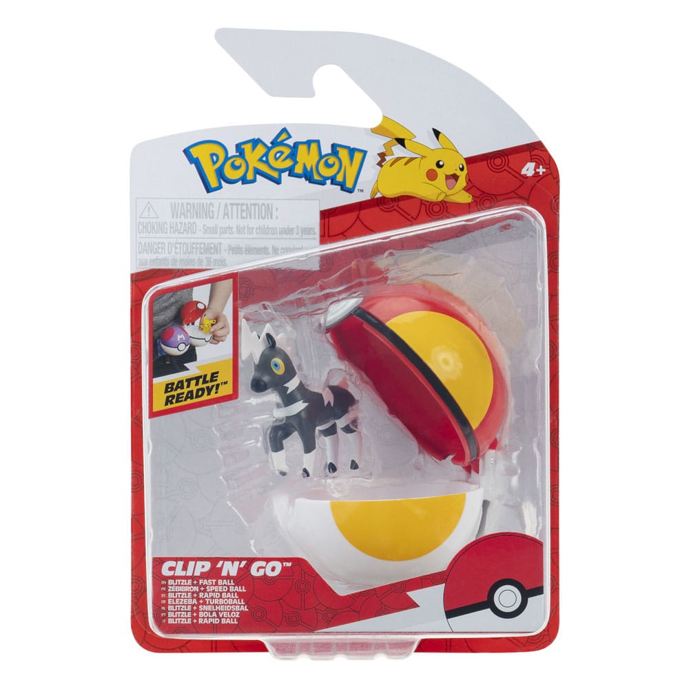 Pokémon Clip'n'Go Poké Balls Elezeba & Turboball Image 3