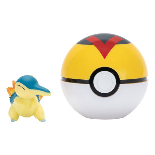 Pokémon Clip'n'Go Poké Balls Feurigel & Levelball Image 1