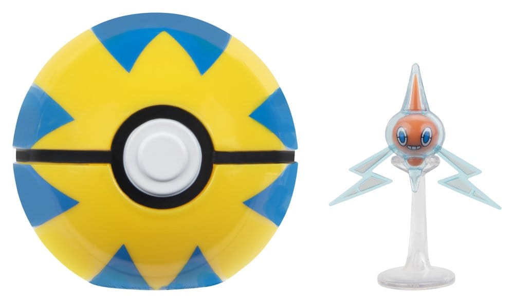 Pokémon Clip 'n' Go Actionfigur Wave 21 Rotom & Schnellball Image 1