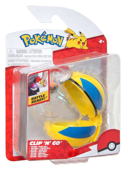 Pokémon Clip 'n' Go Actionfigur Wave 21 Rotom & Schnellball Image 7
