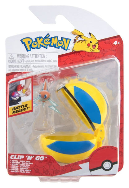 Pokémon Clip 'n' Go Actionfigur Wave 21 Rotom & Schnellball Image 9