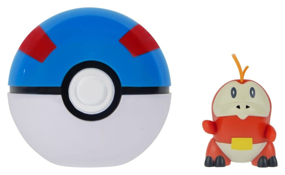Pokémon Clip 'n' Go Actionfigur Krokel & Superball Image 1