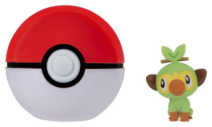 Pokémon Clip 'n' Go Actionfigur Wave 21 Chimpep & Pokéball Image 1