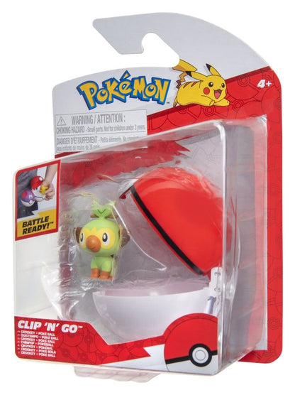 Pokémon Clip 'n' Go Actionfigur Wave 21 Chimpep & Pokéball Image 2