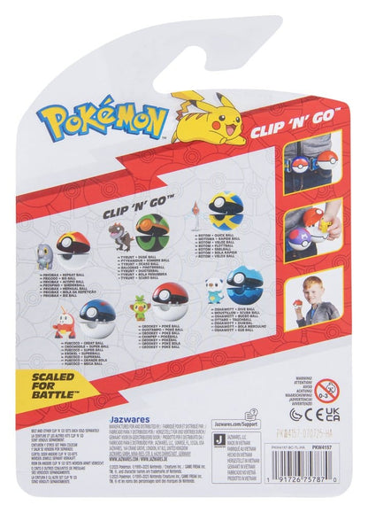 Pokémon Clip 'n' Go Actionfigur Wave 21 Chimpep & Pokéball Image 4
