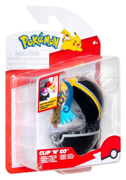 Pokémon Clip 'n' Go Actionfigur Wave 22 Gramokles & Luxusball Image 3