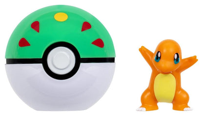 Pokémon Clip 'n' Go Actionfigur Glumanda & Freundesball Image 1