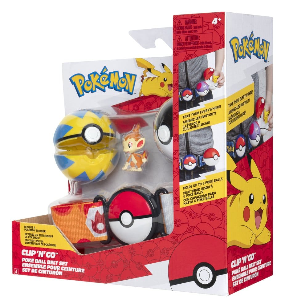 Pokémon Clip 'n' Go Gürtel-Set Actionfigur Panflam Image 13