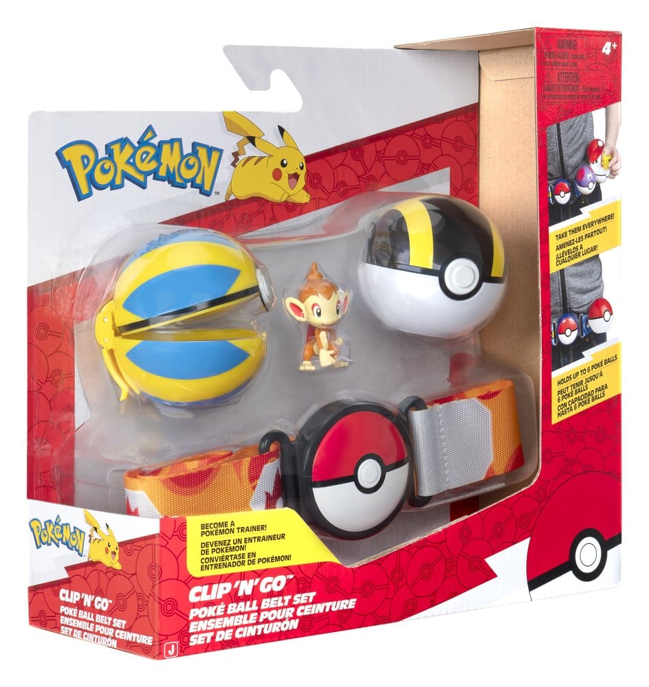 Pokémon Clip 'n' Go Gürtel-Set Actionfigur Panflam Image 14