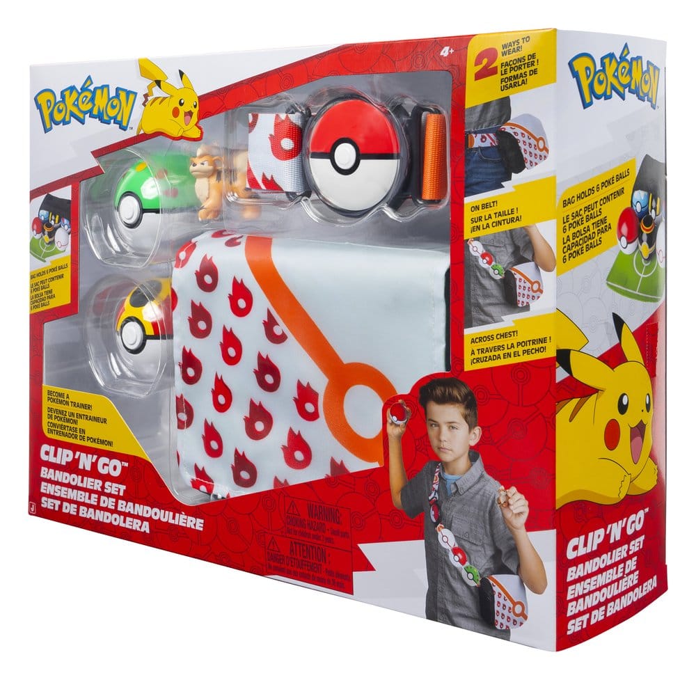 Pokémon Clip 'n' Go Patronengurt-Set Fukano Image 2