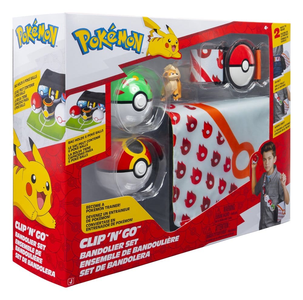 Pokémon Clip 'n' Go Patronengurt-Set Fukano Image 3