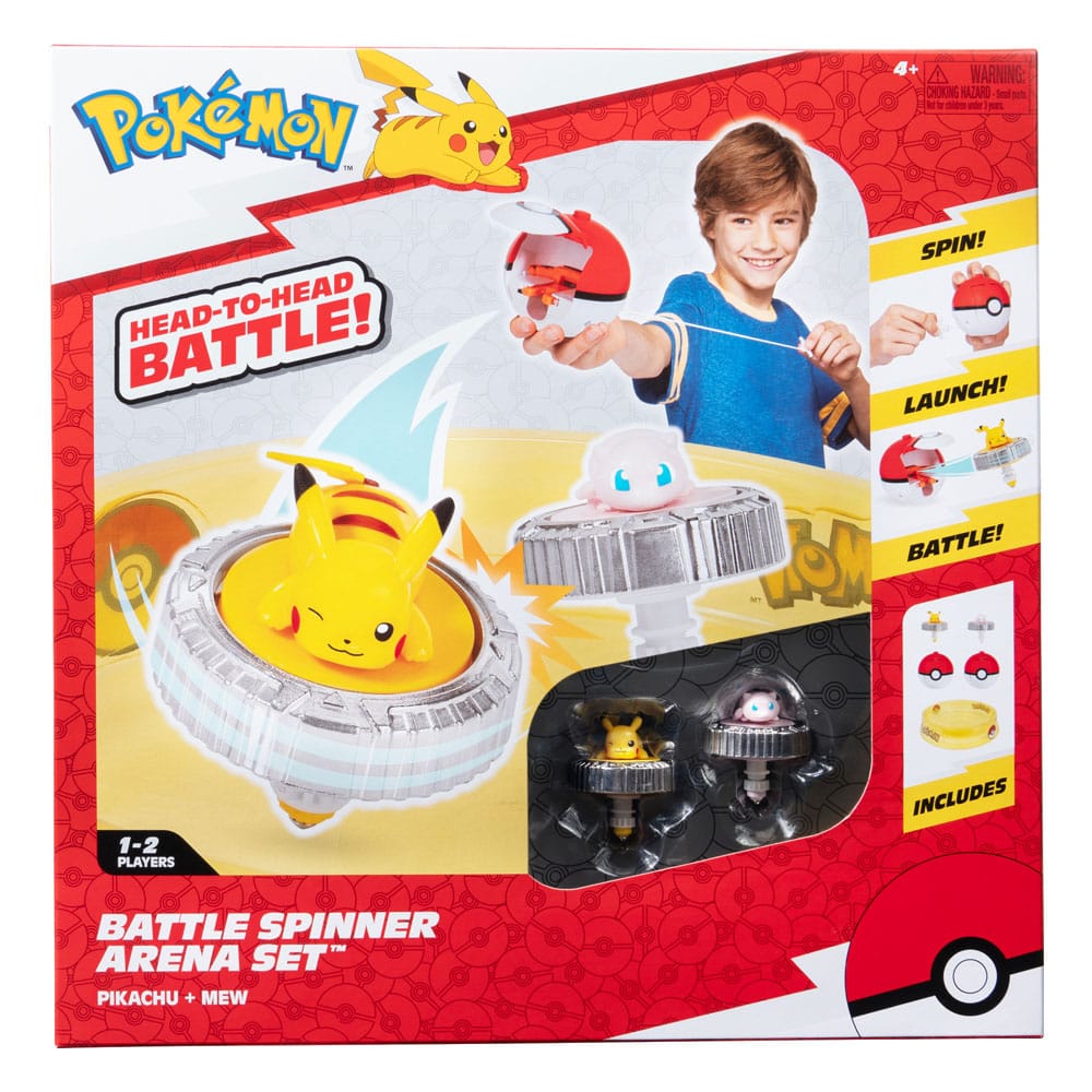Pokémon Battle Spinner 2er-Pack Glumanda & Pokéball Image 2
