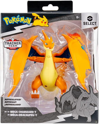 Pokémon Select Super-Articulated Figur Mega Charizard Y 15 cm Image 3