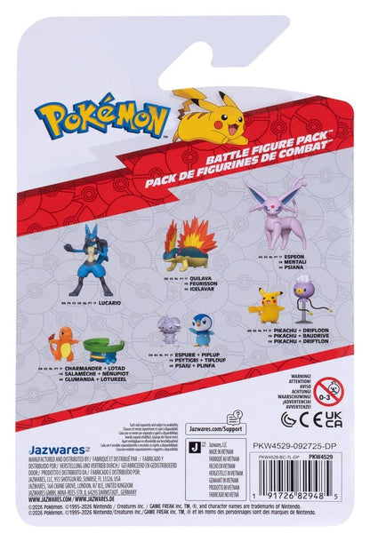 Pokémon Battle Figure Actionfiguren 2er-Pack Loturzel & Glumanda Image 8
