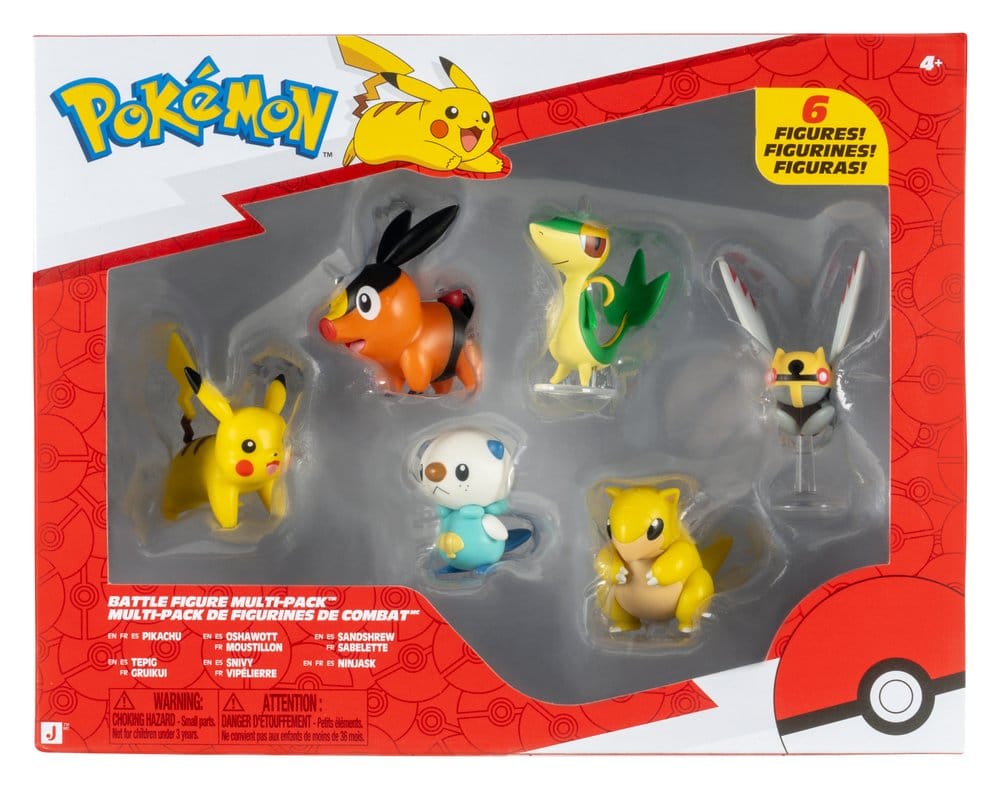 Pokémon Battle Figure Actionfiguren 6er-Pack Image 3
