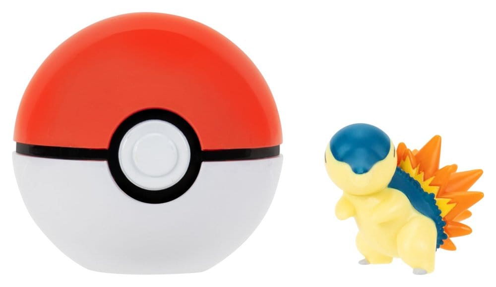 Pokémon Clip 'n' Go Actionfigur Feurigel & Pokéball Image 1