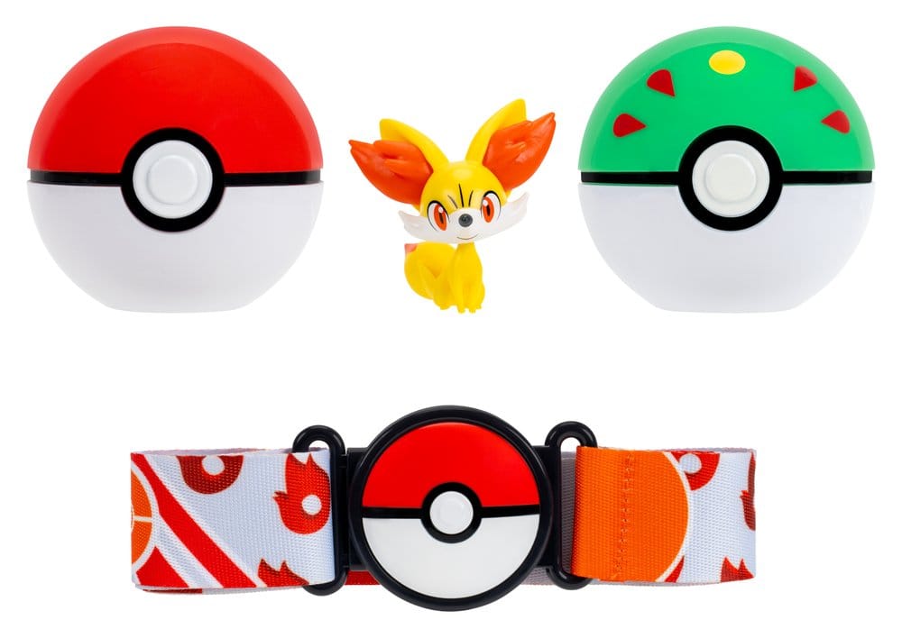 Pokémon Clip 'n' Go Gürtel-Set Actionfigur Fynx Image 1
