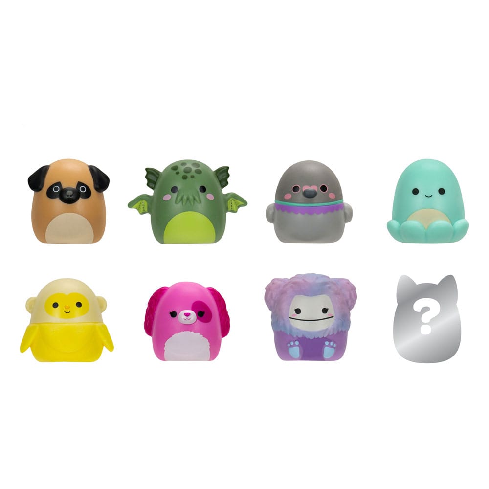 Squishmallows Squish-a-longs Minifiguren 8er Pack Set Series 2 Style 1 2,5 cm Image 1