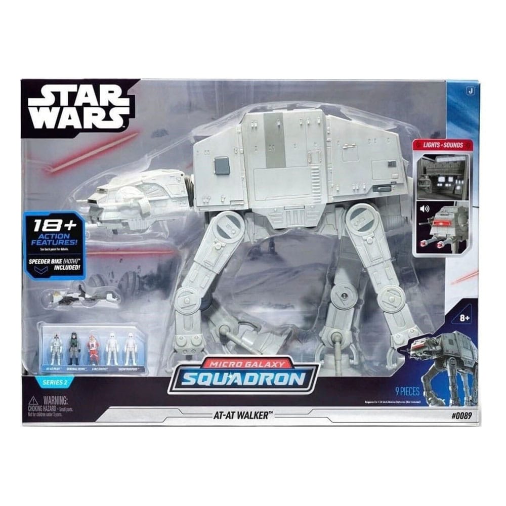 Star Wars Micro Galaxy Squadron Feature Fahrzeug mit Figuren Assault Class AT-AT 24 cm Image 3