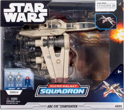 Star Wars Deluxe Fahrzeug ARC 170 20 cm (Series 8) Image 1